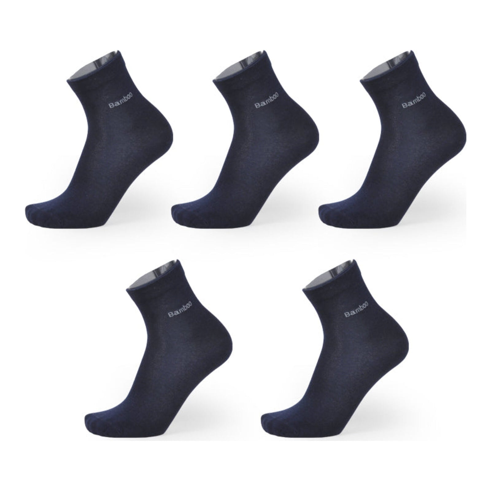 Bamboo Fiber Men's Socks - High-Quality Casual Wear