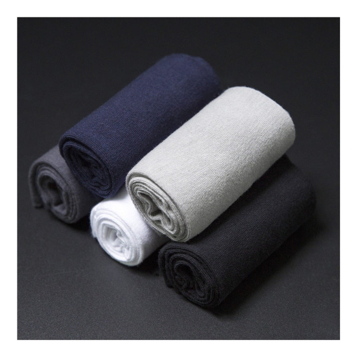 Bamboo Fiber Men's Socks - High-Quality Casual Wear