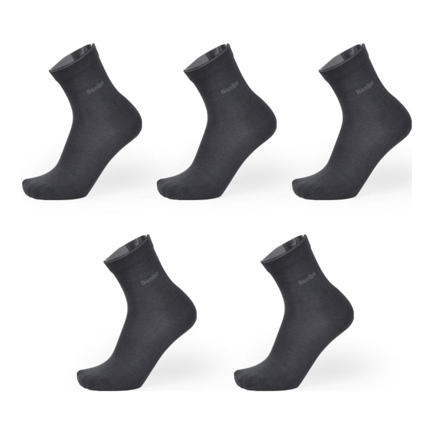 Bamboo Fiber Men's Socks - High-Quality Casual Wear