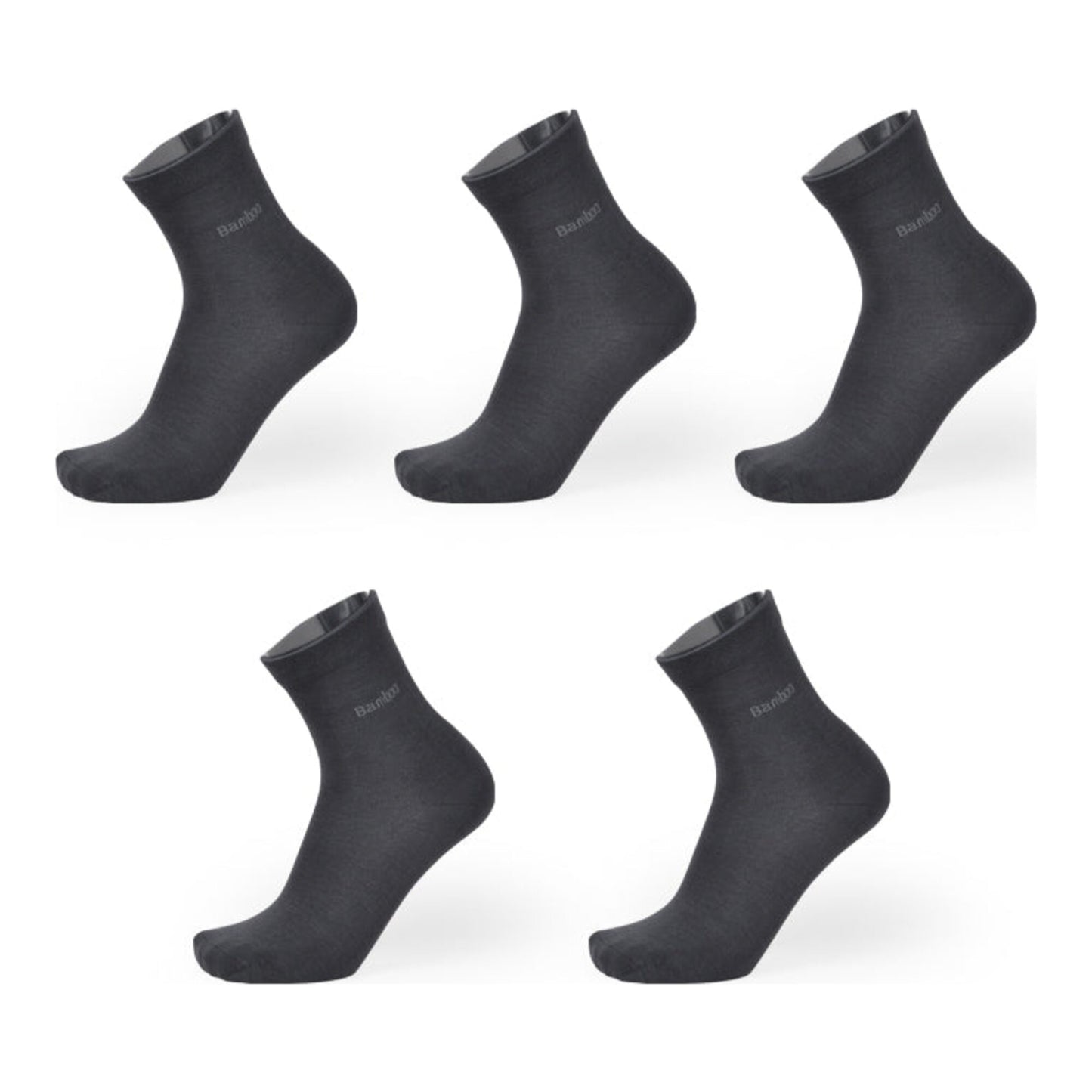 Bamboo Fiber Men's Socks - High-Quality Casual Wear