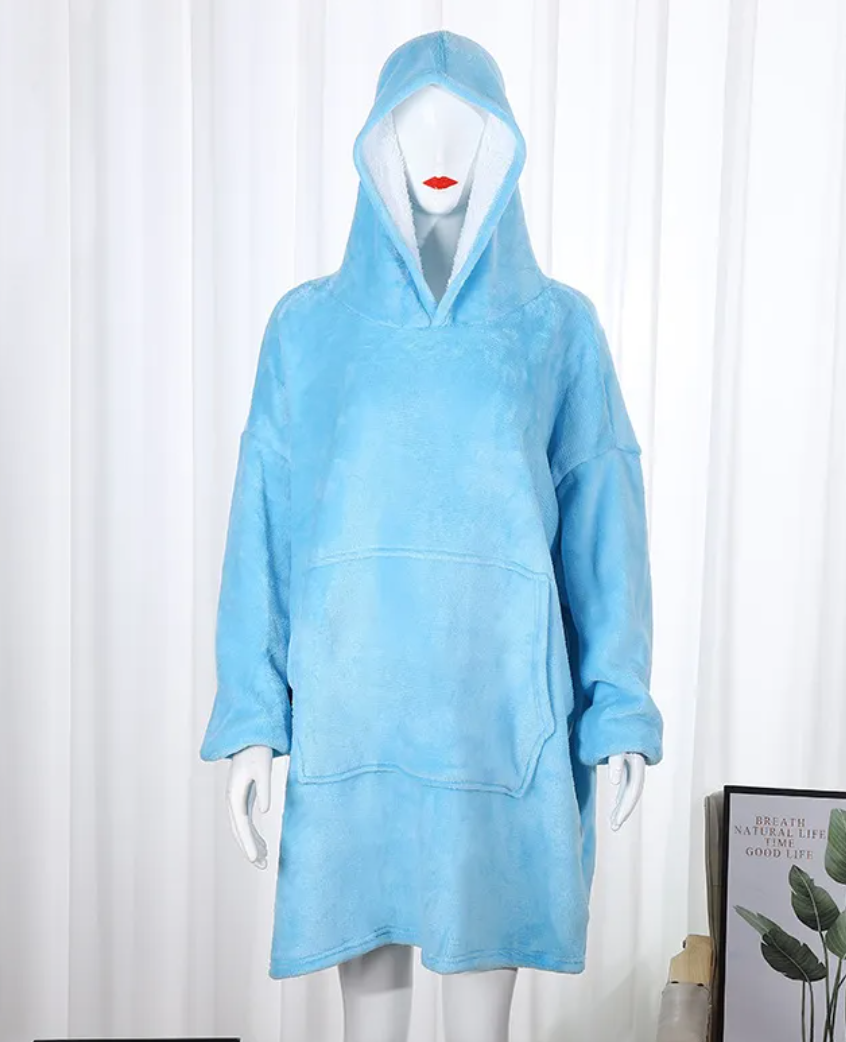 Fleece-Decken-Hoodie „Margot“