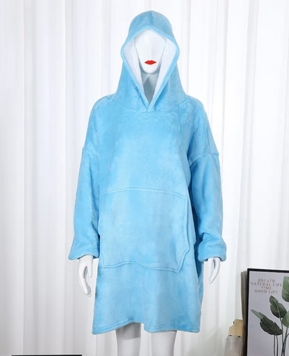 Fleece-Decken-Hoodie „Margot“