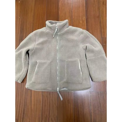 Teddyfleece-Jacke mit Stehkragen „Margaux“