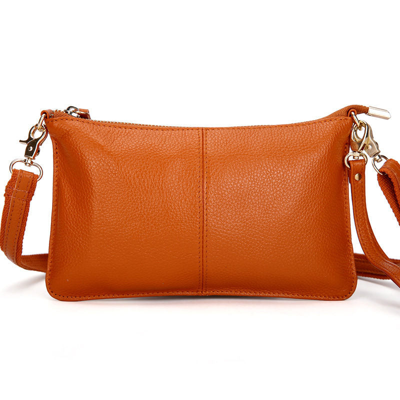 Crossbody-Clutch aus Kunstleder