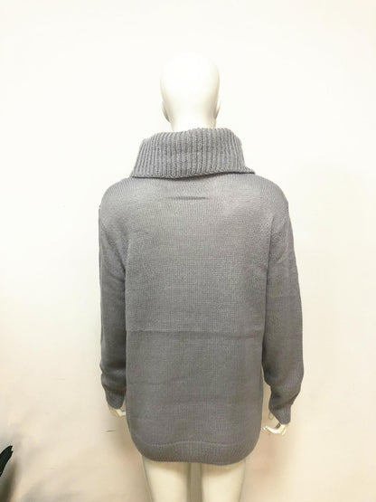 Strickpullover mit weitem Rollkragen „Greta“
