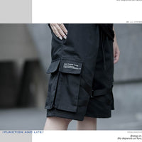 Reflective Cargo Shorts "Finn" — Summer Unisex