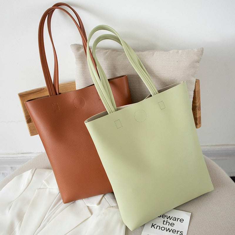 Alltags-Shopper aus PU-Kunstleder
