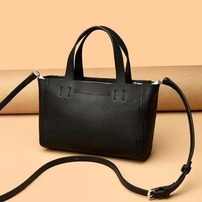 Leather Mini Tote Crossbody