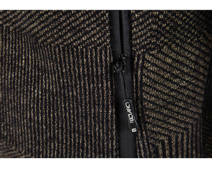Men's Hooded Knit Zip Jacket “Jonas”