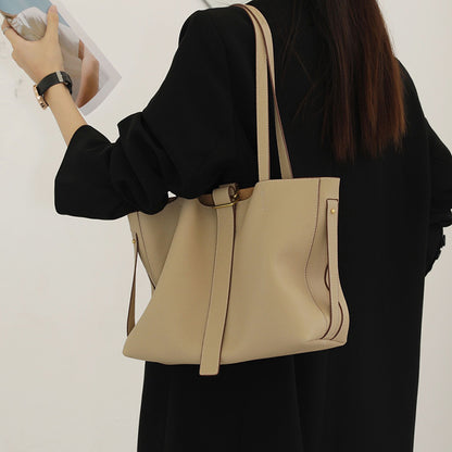 Minimalist Leather Tote Bag