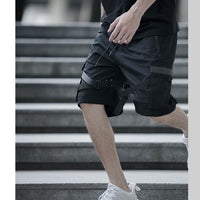 Reflective Cargo Shorts "Finn" — Summer Unisex