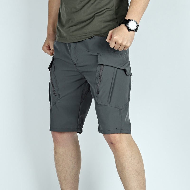 Men's Quick Dry Tactical Cargo Shorts with Pockets