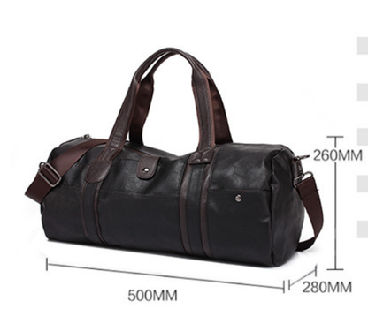 Weekender-Reisetasche aus Kunstleder (PU)