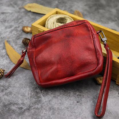 Leather Wristlet Pouch