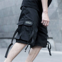 Reflective Cargo Shorts "Finn" — Summer Unisex