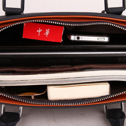 Faux Leather (Microfibre) Business Briefcase