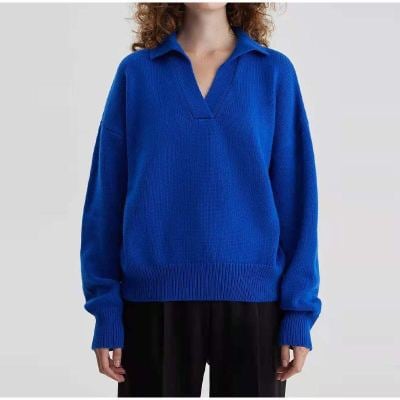 Strickpullover mit Polokragen „Beatrice“