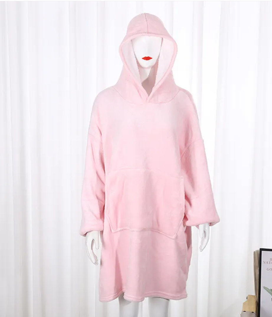 Fleece-Decken-Hoodie „Margot“