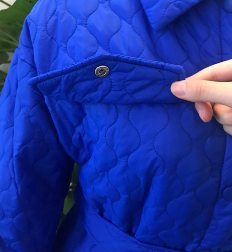 Belted Quilted Shirt Jacket “Lova”