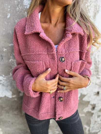 Teddyfleece-Hemdjacke „Wilma“