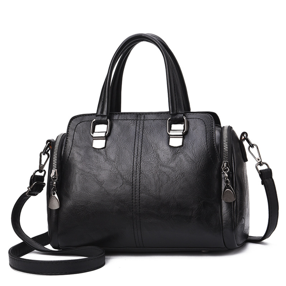 Boston-Handtasche aus PU-Kunstleder