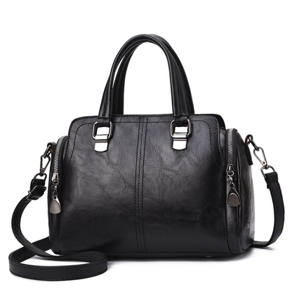 Boston-Handtasche aus PU-Kunstleder