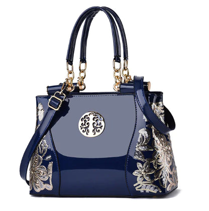Women's Patent Leather Handbag