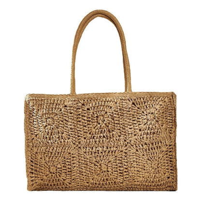 Ethnic Straw Bag "Santorini"