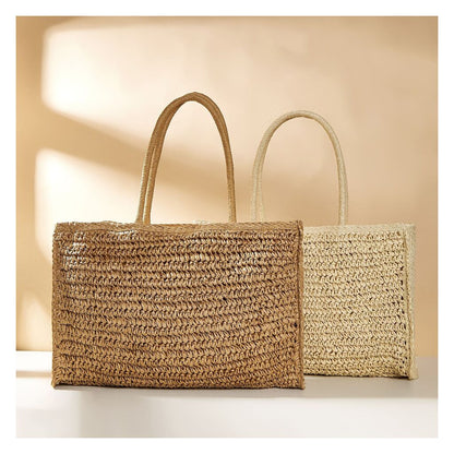 Ethnic Straw Bag "Santorini"