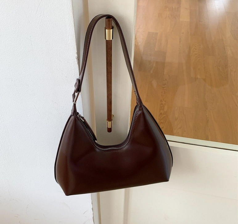 Faux Leather (PU) Hobo Shoulder Bag