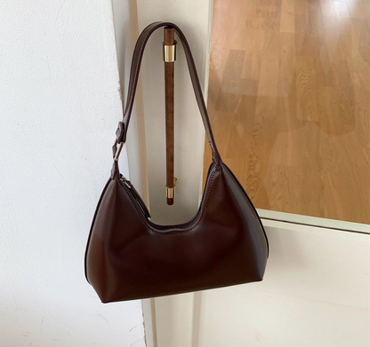 Faux Leather (PU) Hobo Shoulder Bag