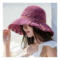 Foldable Floral Visor "Cannes"