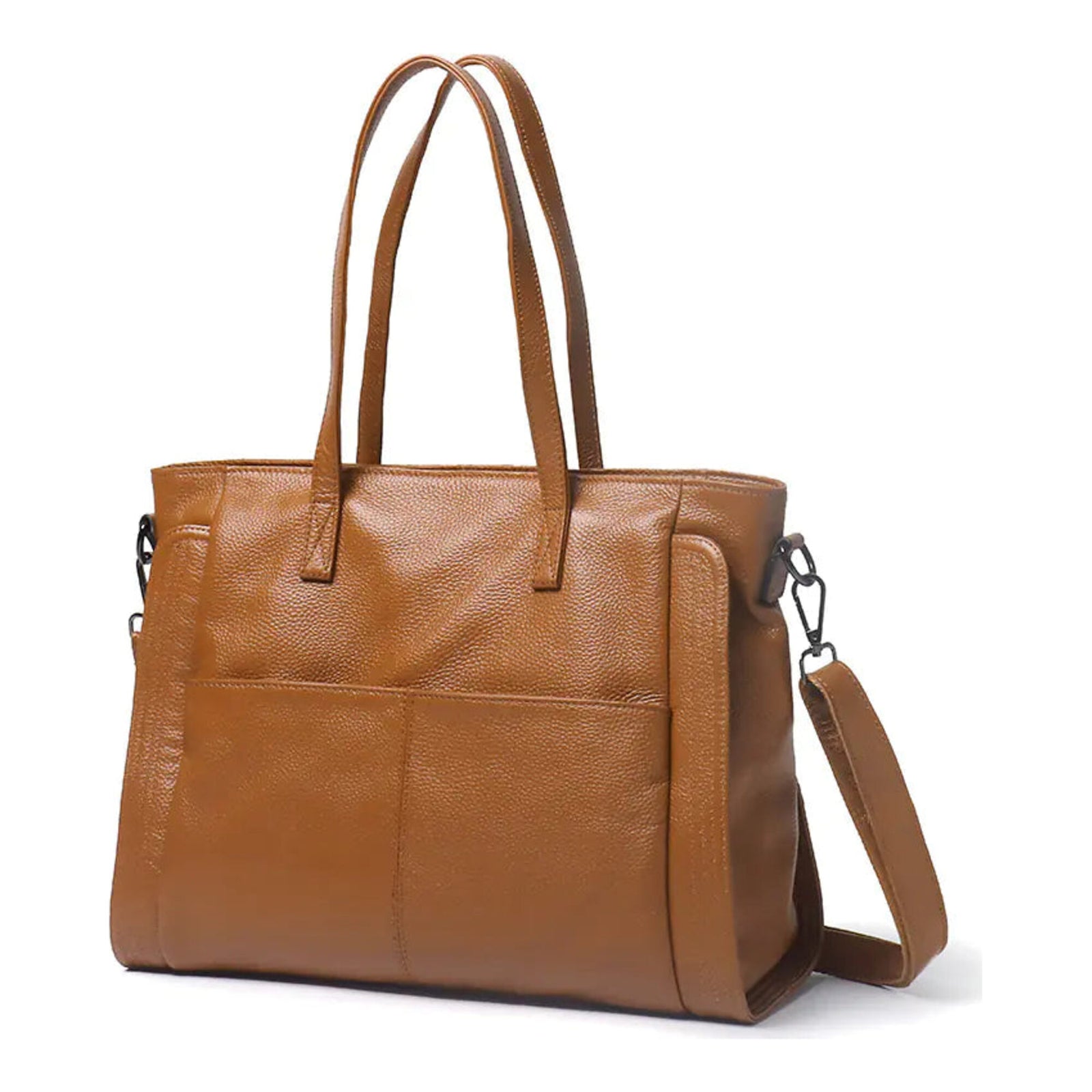Fashionable Leather Women's Tote and Crossbody Bag