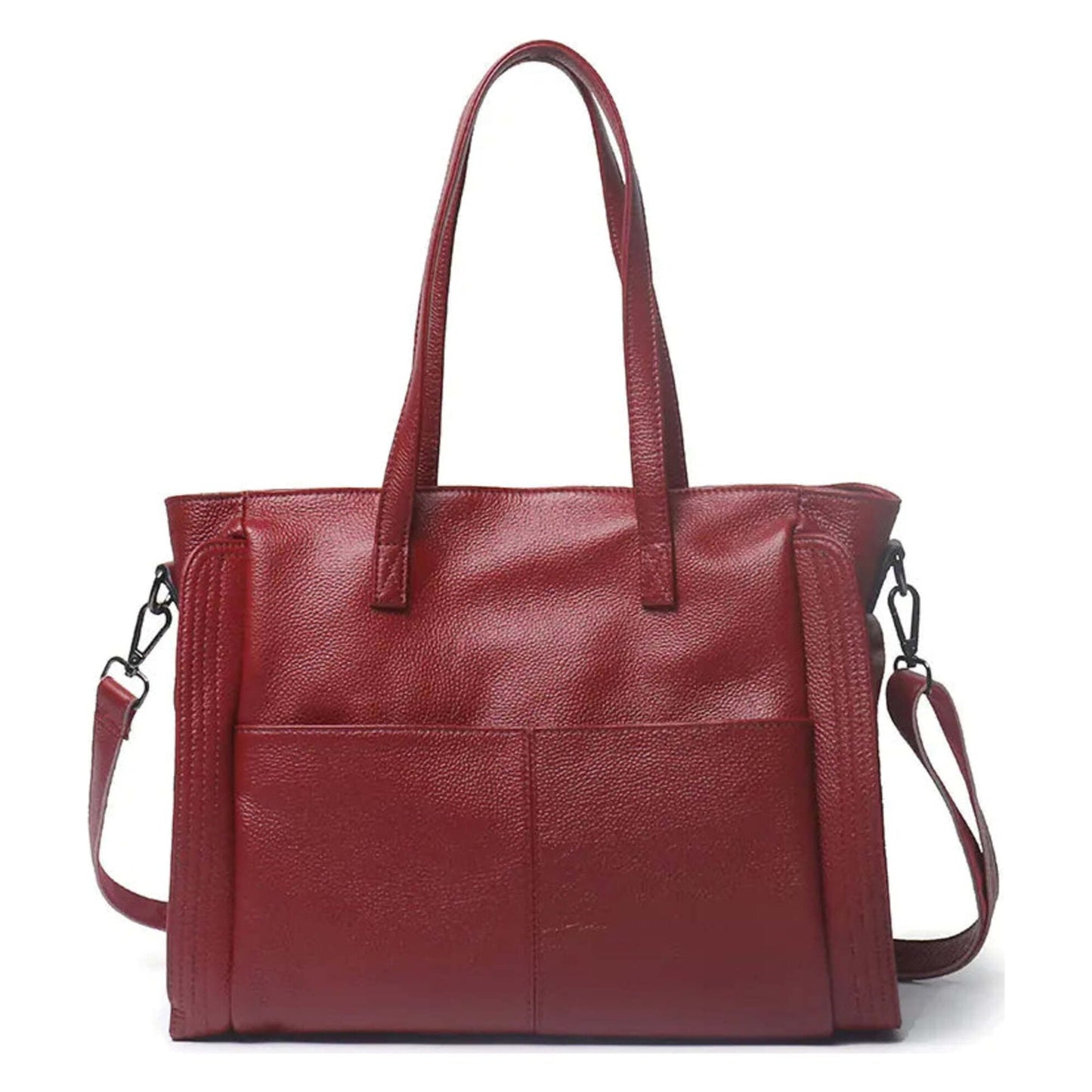 Fashionable Leather Women's Tote and Crossbody Bag
