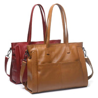 Fashionable Leather Women's Tote and Crossbody Bag