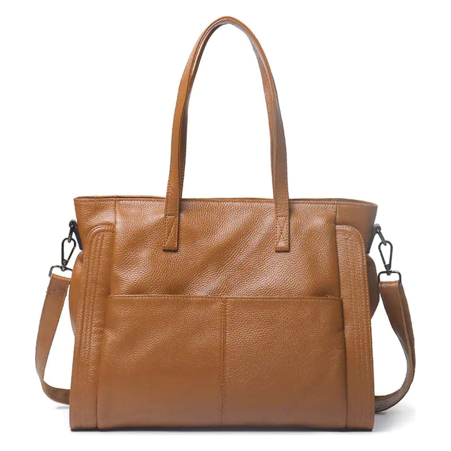Fashionable Leather Women's Tote and Crossbody Bag