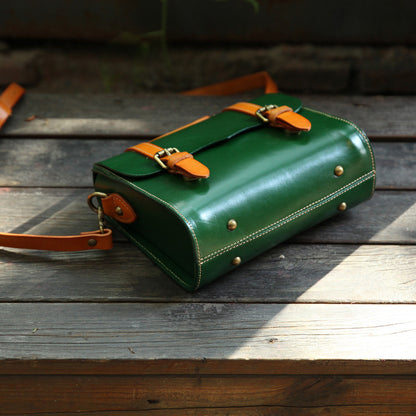 Vintage-Doktortasche aus Leder
