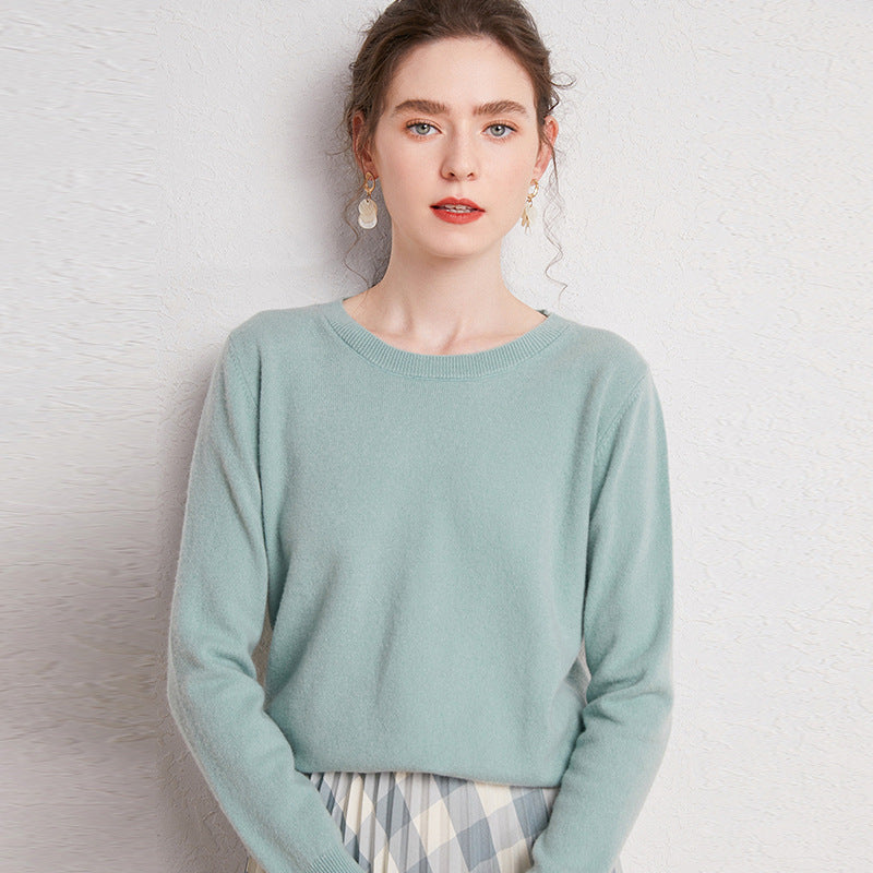 Woll-Pullover mit Rundhals „Letizia“