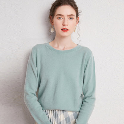 Woll-Pullover mit Rundhals „Letizia“