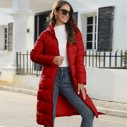 Long Slim Puffer Coat “Siri”
