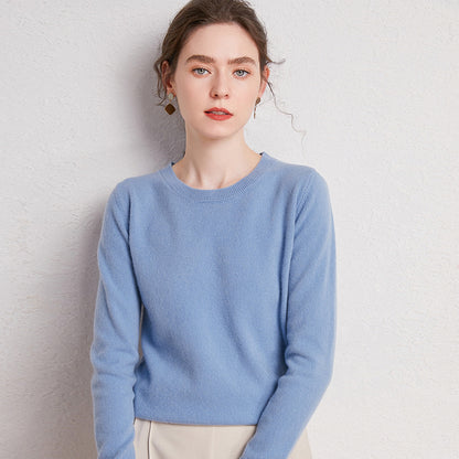 Woll-Pullover mit Rundhals „Letizia“