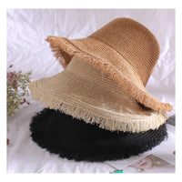 Foldable Fringe Bucket Hat "Riviera"