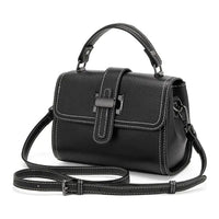 Genuine Leather Crossbody Small Square Shoulder Bag