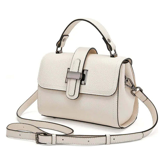 Genuine Leather Crossbody Small Square Shoulder Bag