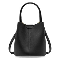 Genuine Leather Female Crossbody Bucket Bag