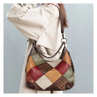 Genuine Leather Large Capacity Women's Shoulder Tote Bag