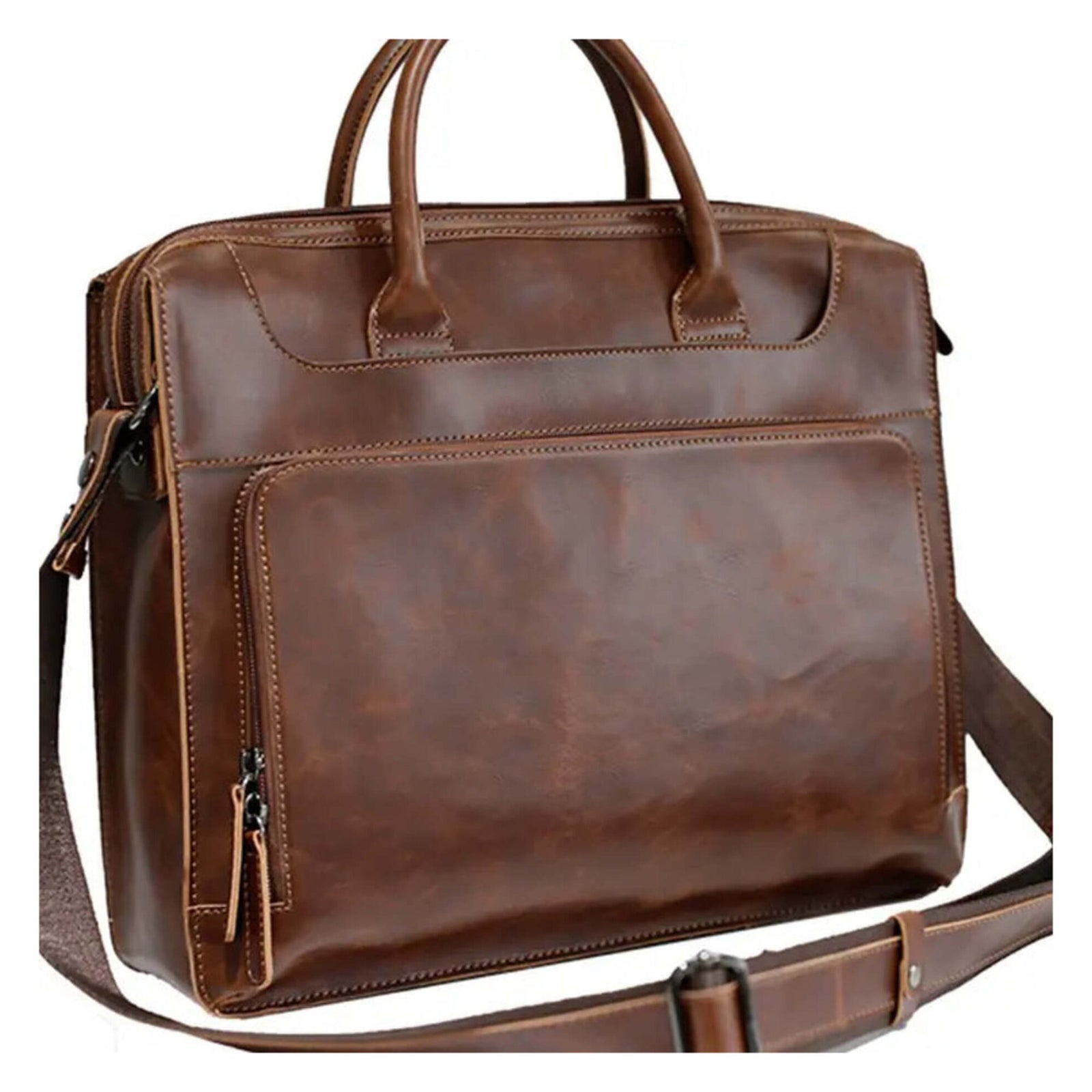 Genuine Leather Men's Handbag - New Arrival