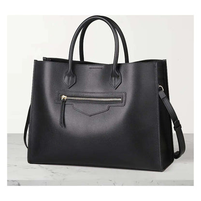 Echte Ledertasche für Damen – Großes Fassungsvermögen