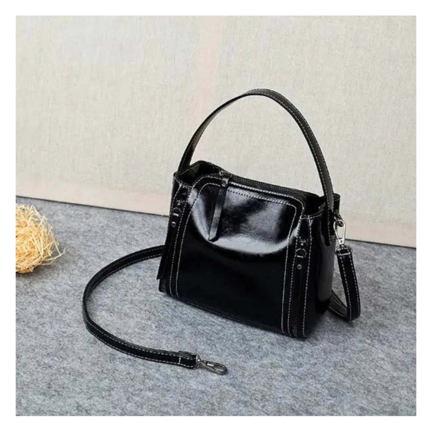 Genuine Leather Women's Shoulder Crossbody Bag