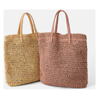 Premium Straw Tote "Ibiza" | Zevvo